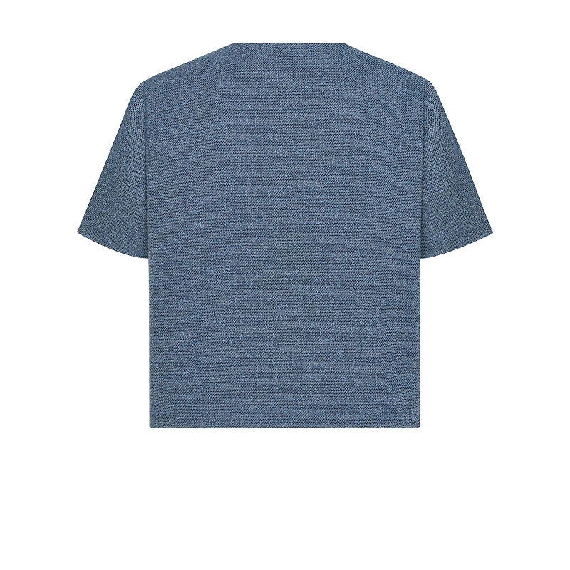 Short-Sleeved Regular-Fit Jacket