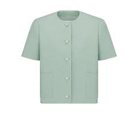 Short-Sleeved Regular-Fit Jacket