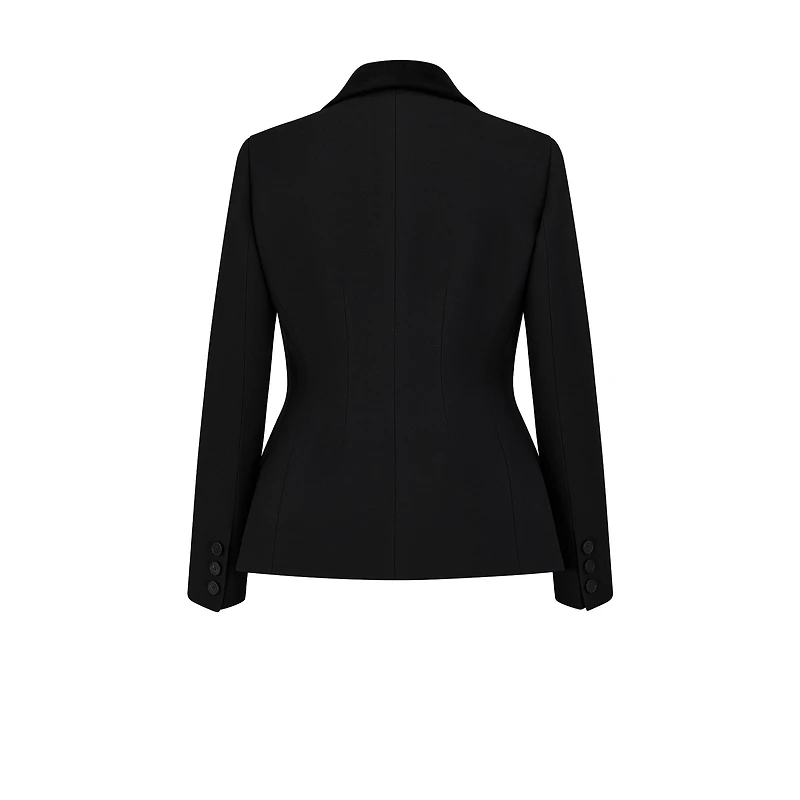 Embroidered Fitted Jacket