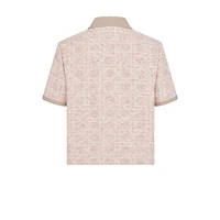 Macrocannage Short-Sleeved Jacket