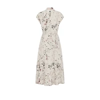 Mid-Length Belted Dress