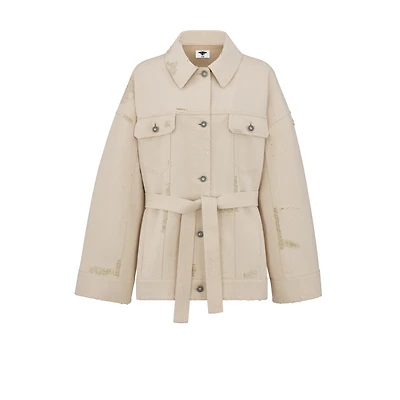 Oversized Belted Jacket