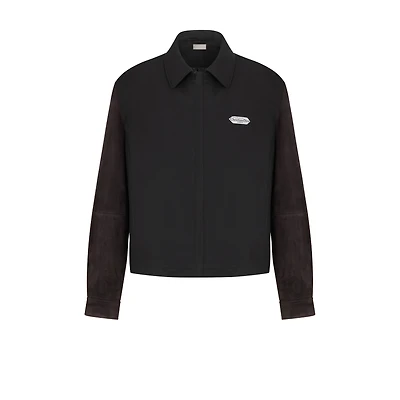 Zipped Blouson Jacket with Christian Dior Paris Tag
