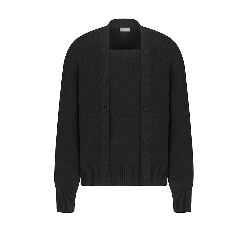 Cardigan with Christian Dior Paris Tag