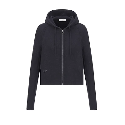 Hooded Zipped Cardigan
