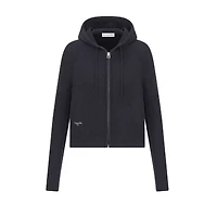 Hooded Zipped Cardigan