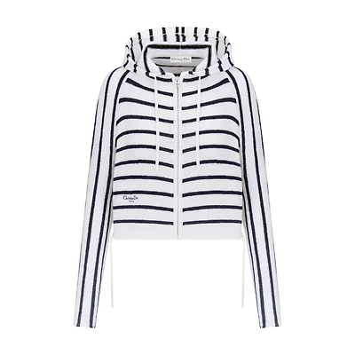 Hooded Zipped Cardigan