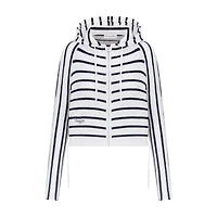 Hooded Zipped Cardigan