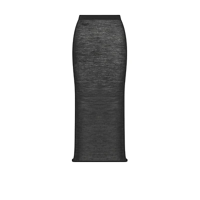 Mid-Length Straight Skirt