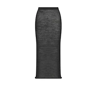 Mid-Length Straight Skirt