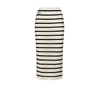 Mid-Length Straight Skirt