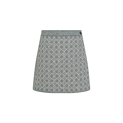 Macrocannage Miniskirt