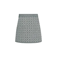 Macrocannage Miniskirt