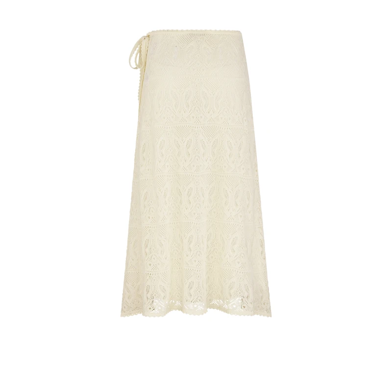 Dioriviera Mid-Length Flared Skirt