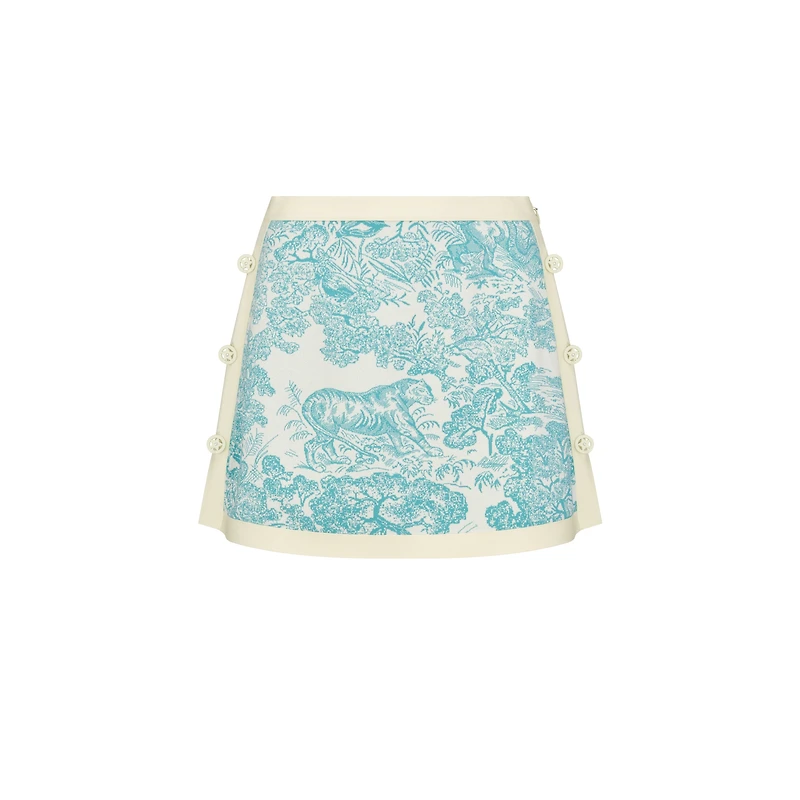 Dioriviera Straight Miniskirt