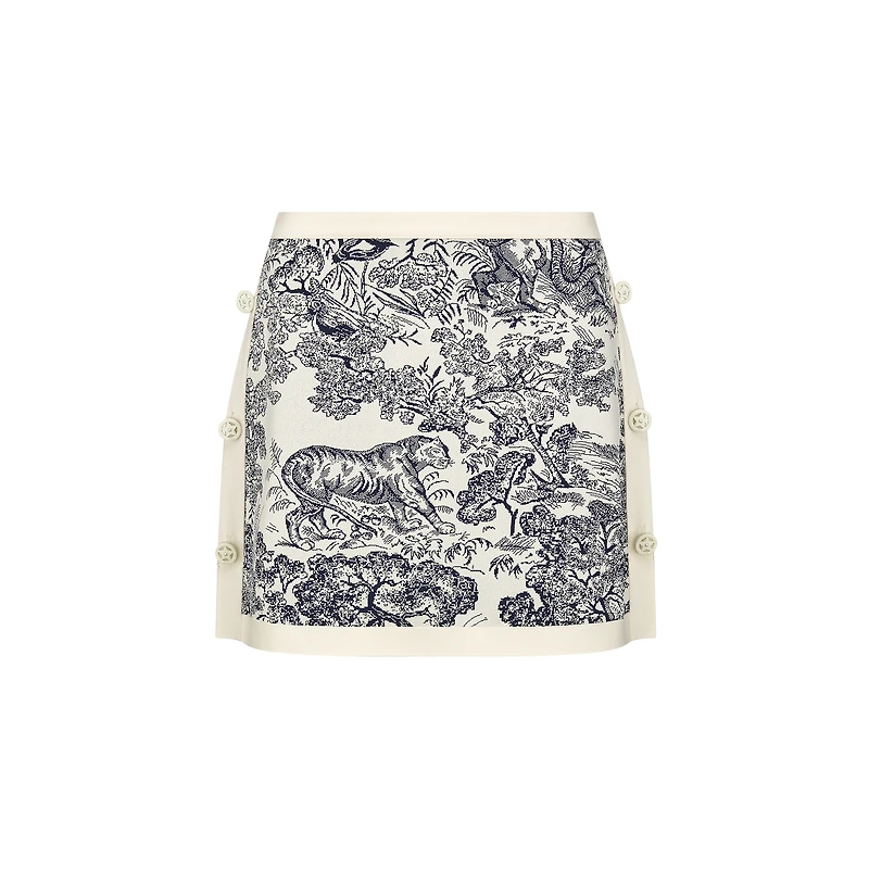 Dioriviera Straight Miniskirt
