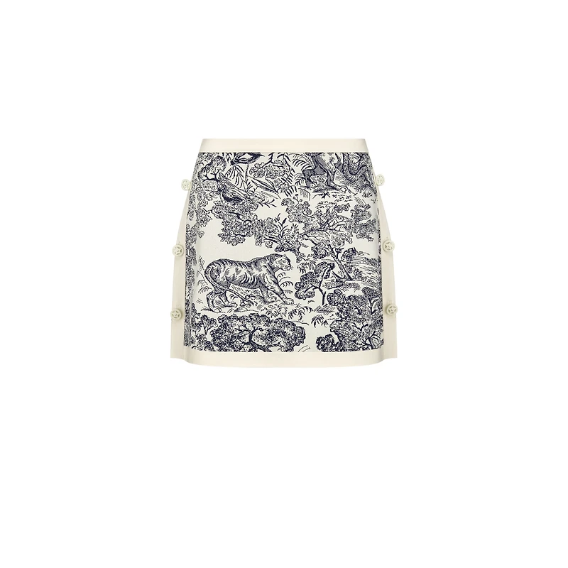 Dioriviera Straight Miniskirt