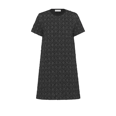 Short Macrocannage Dress