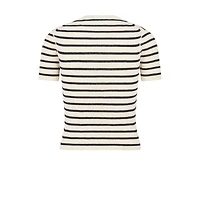 Dioriviera Cropped Short-Sleeved Sweater