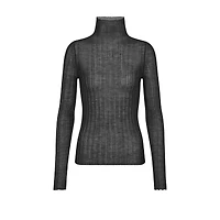 Stand-Collar Sweater