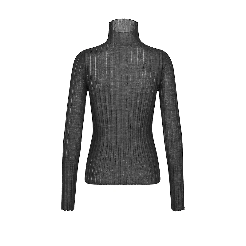 Stand-Collar Sweater