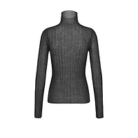 Stand-Collar Sweater