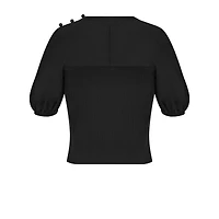 Short-Sleeved Sweater