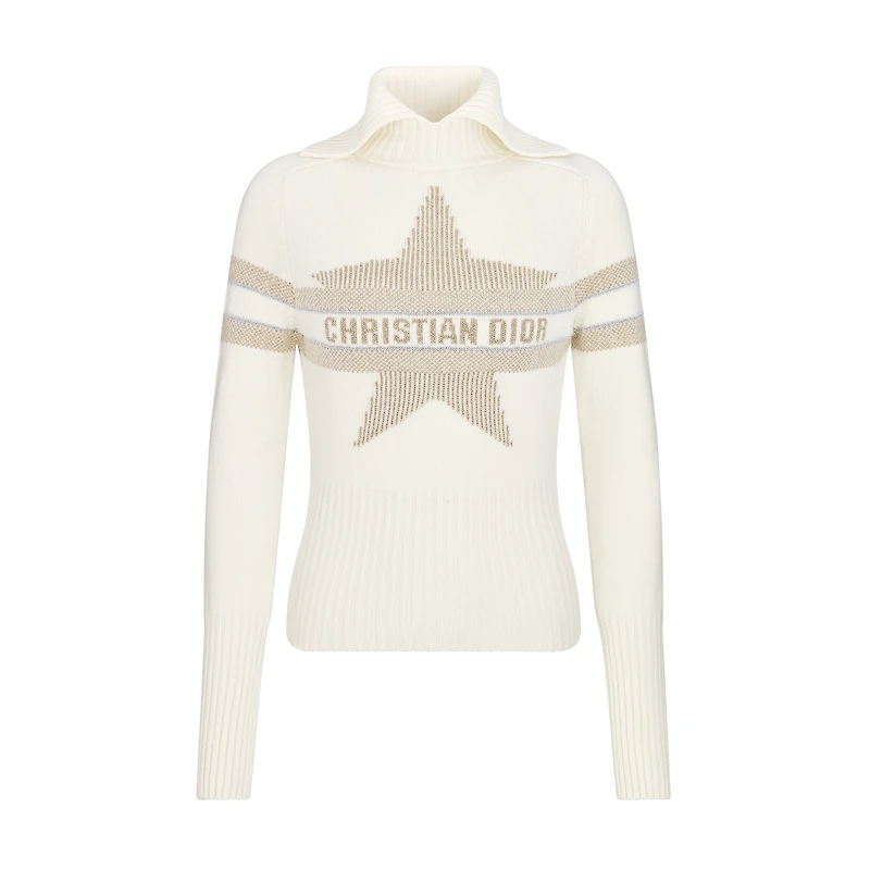 DiorAlps Mock Neck Sweater