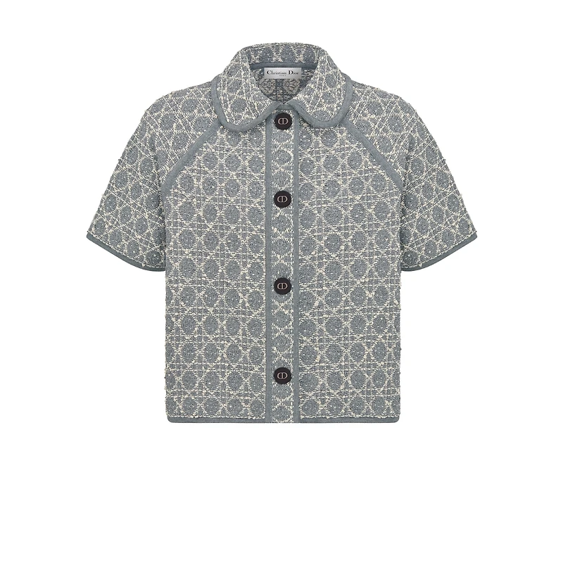 Macrocannage Short-Sleeved Jacket