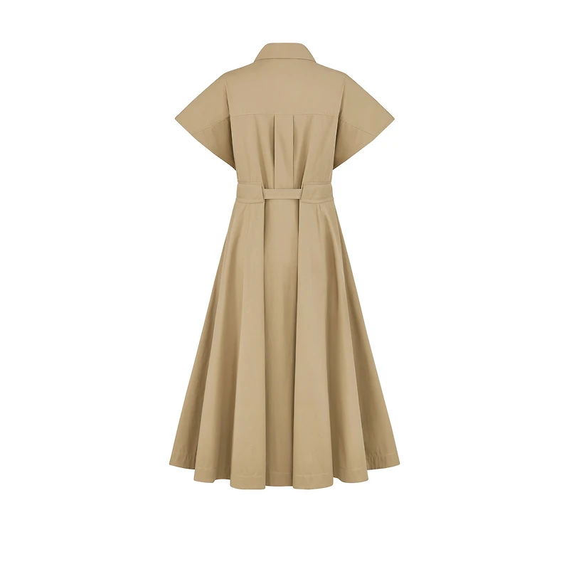 Dioriviera Mid-Length Belted Shirtdress