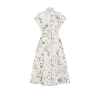 Mid-Length Belted Shirtdress