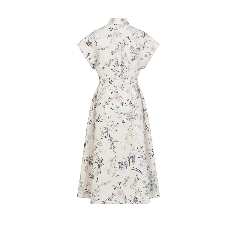 Mid-Length Belted Shirtdress