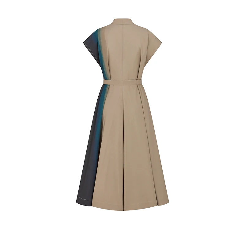 Mid-Length Belted Dress