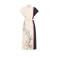 Mid-Length Belted Dress
