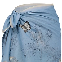 Dioriviera Toile de Jouy Palms Sarong