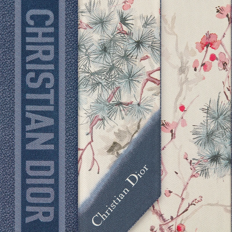 Dior Pine Tree Mitzah Scarf