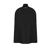 Straight-Cut Cape with Sailor Collar