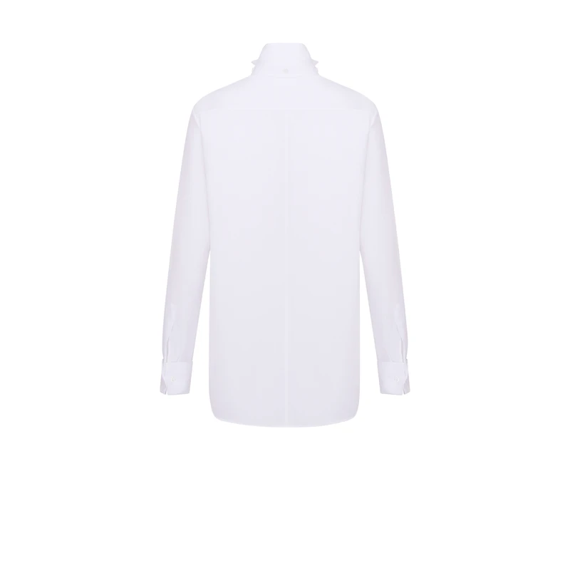 Wing-Collar Blouse