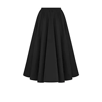 Mid-Length Flared Skirt