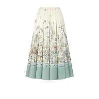 Mid-Length Flared Skirt