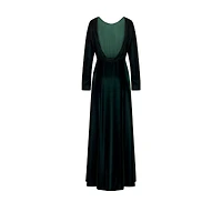 Long Backless Dress