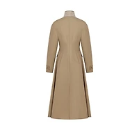 Trench Coat with Integrated Corset
