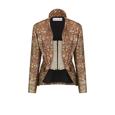 Fitted Jacket with Integrated Bustier