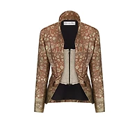Fitted Jacket with Integrated Bustier