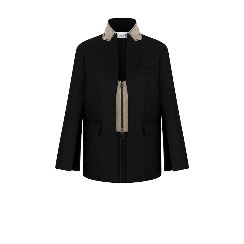 Blazer with Integrated Bustier
