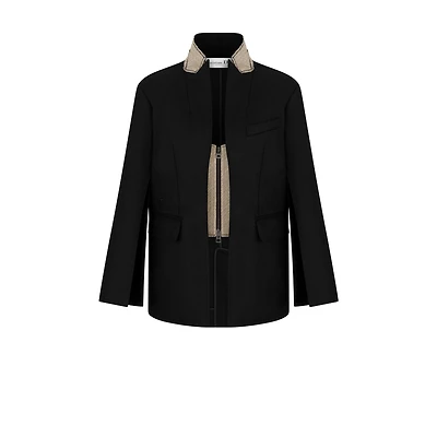 Blazer with Integrated Bustier