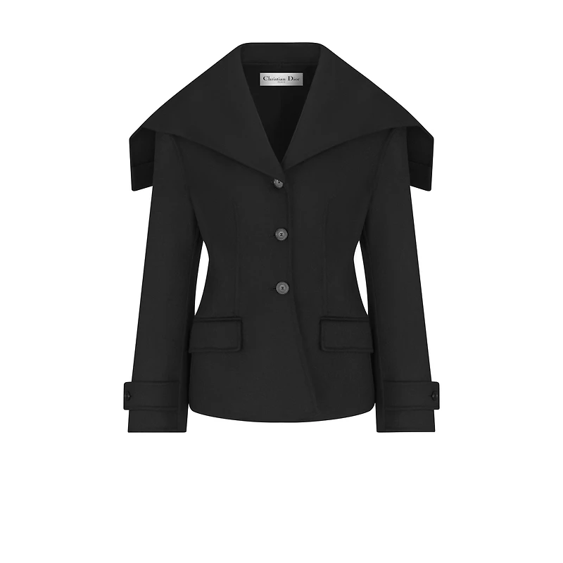Fitted Jacket with Sailor Collar
