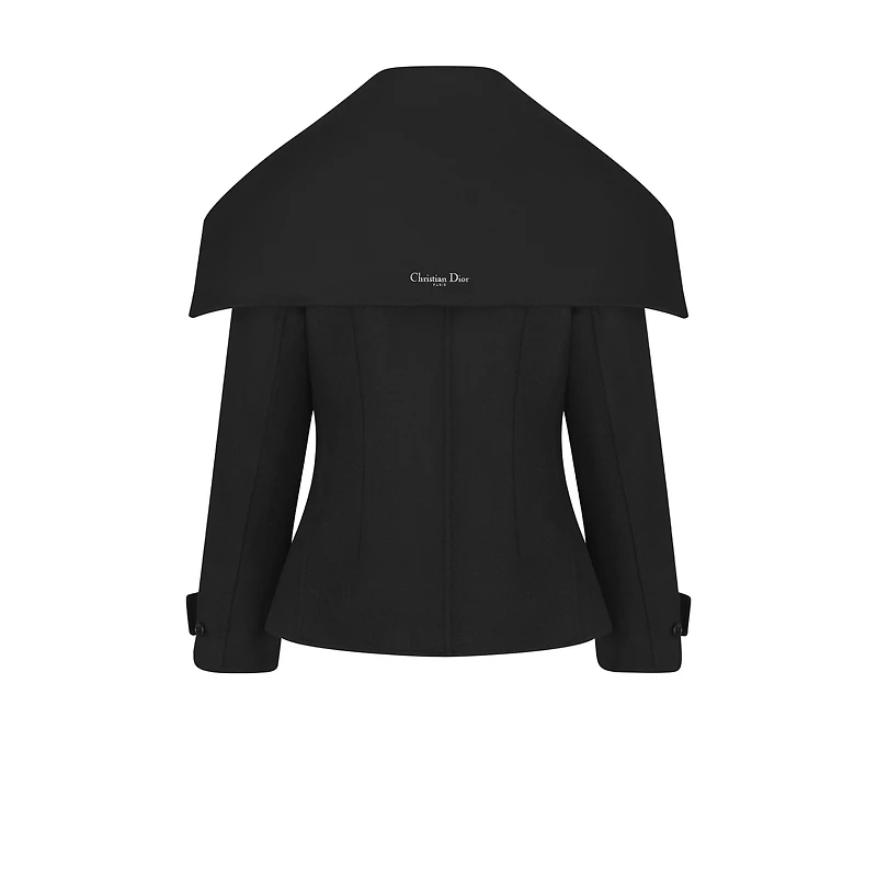 Fitted Jacket with Sailor Collar