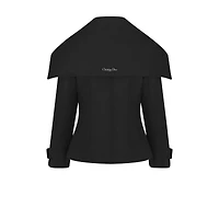 Fitted Jacket with Sailor Collar
