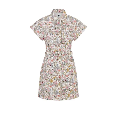 Short Belted Shirtdress